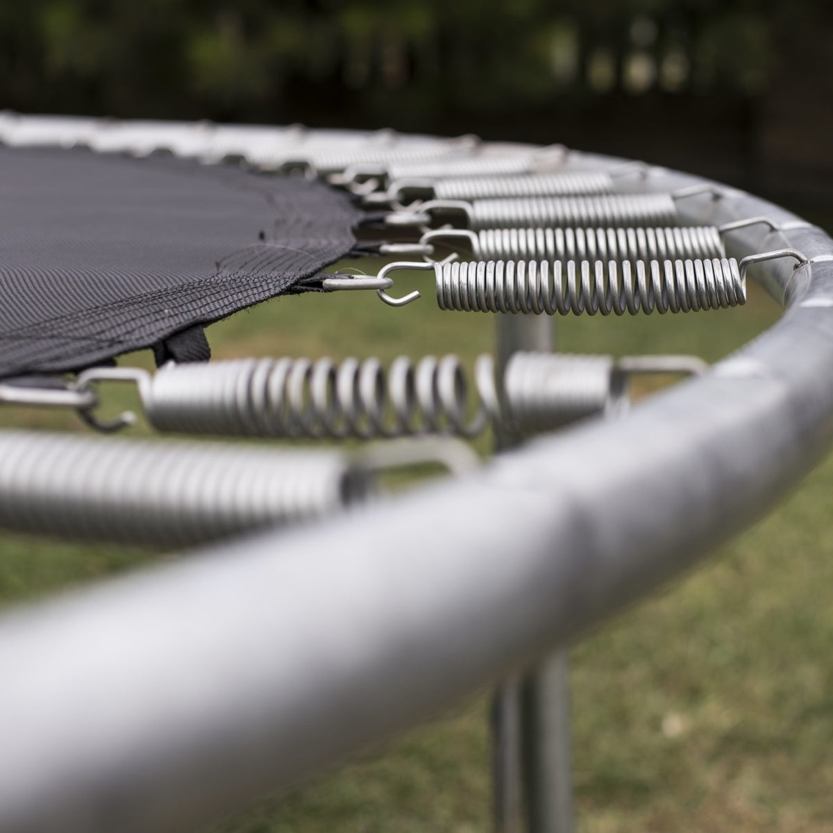 Trampolino Elastico Professionale &Oslash; 122 Cm - 40 Molle, Pieghevole, Con Accessori Di Sicurezza