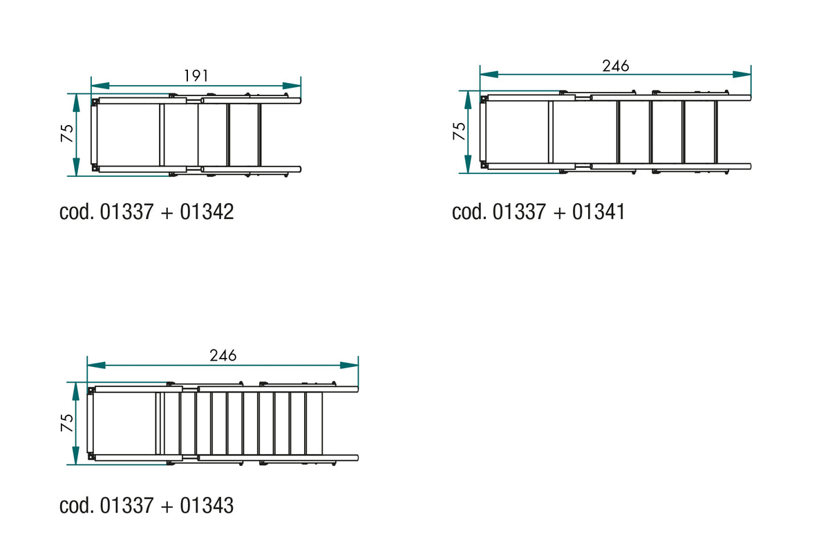 Chinesport Pedana a 1 Rampa 01337