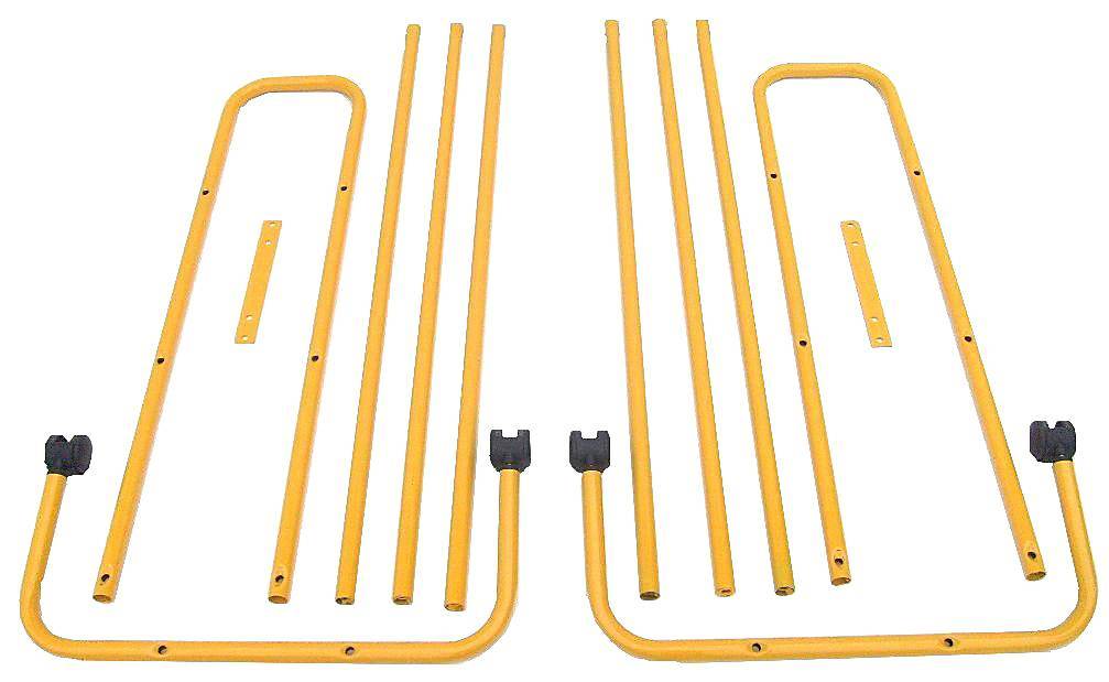 Vivisport Carrello Porta Palloni in Acciaio 3 Ripiani - Art. 1038