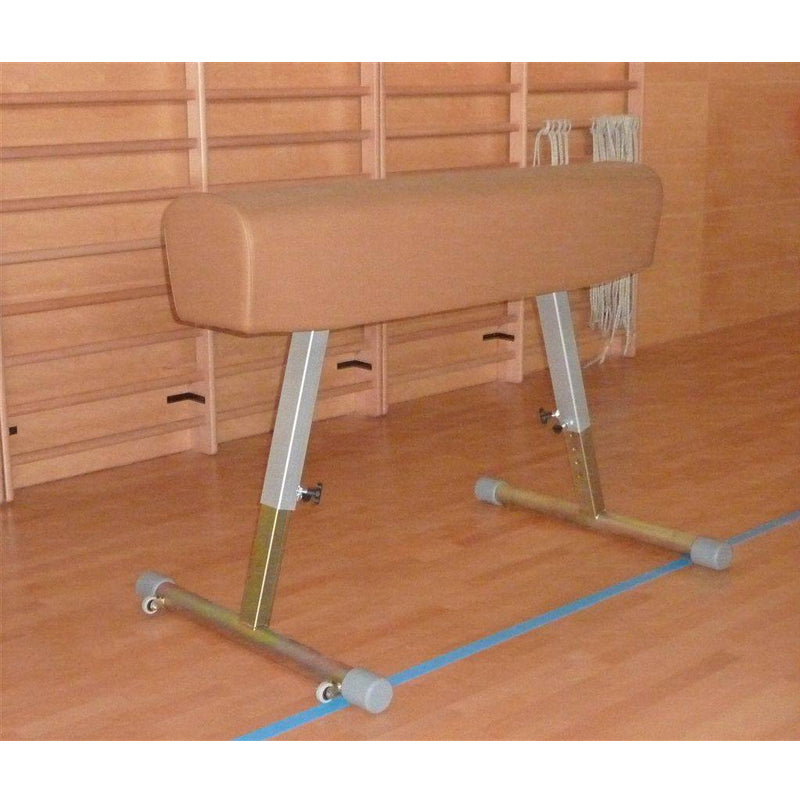 Vivisport Cavallo per volteggio senza maniglie, rivestimento in cuoio - 1157