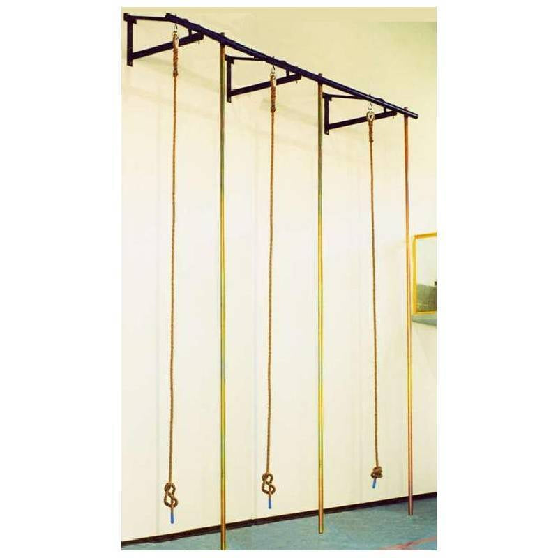 Vivisport Palco di salita: 3 pertiche in acciaio e 3 funi alt. 5mt - 1392