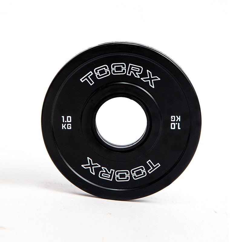 Toorx Coppia dischi microcarichi gommati 1 kg CDBM-1