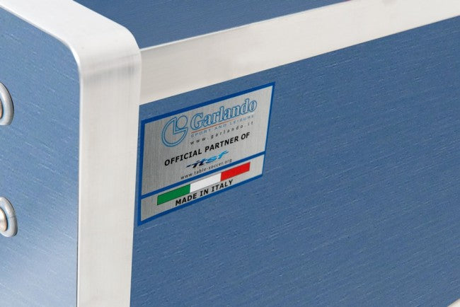 Garlando Calciobalilla G-500 Weatherproof Blu Aste Rientranti