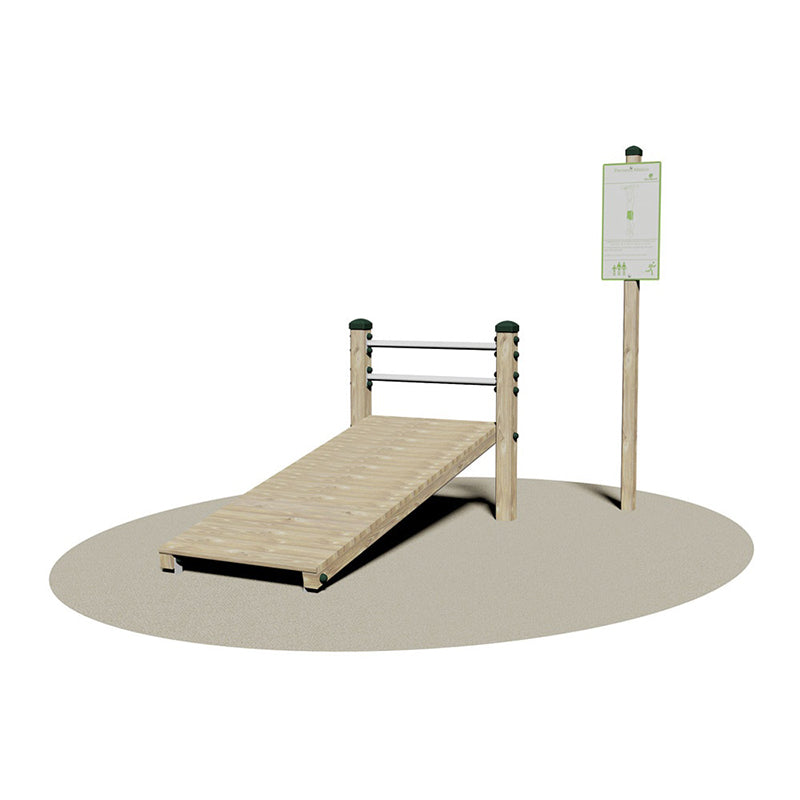 Giochipark flessioni su panca inclinata