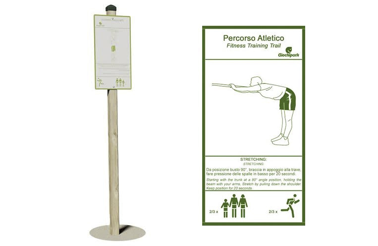 GIochi Park cartello stretching