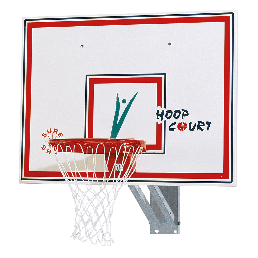 Schiavi Impianto basket - minibasket a parete singolo zincato - art. 2491