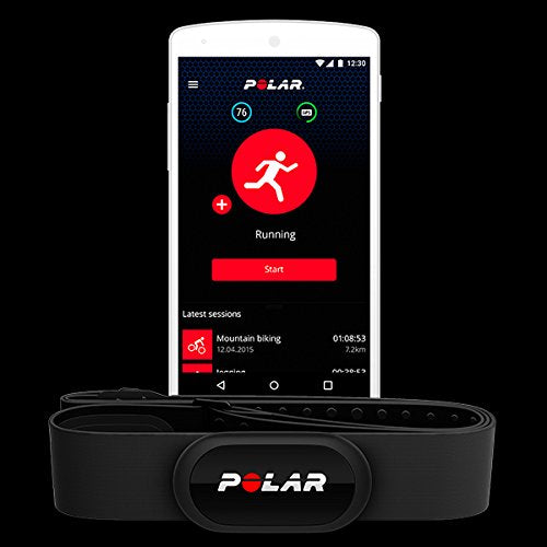 Polar H10 Fascia Cardio Taglia XS-S, Nero