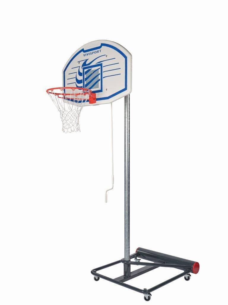 Vivisport Mezzo impianto basket/minibasket con ruote autobloccanti - art. 4230