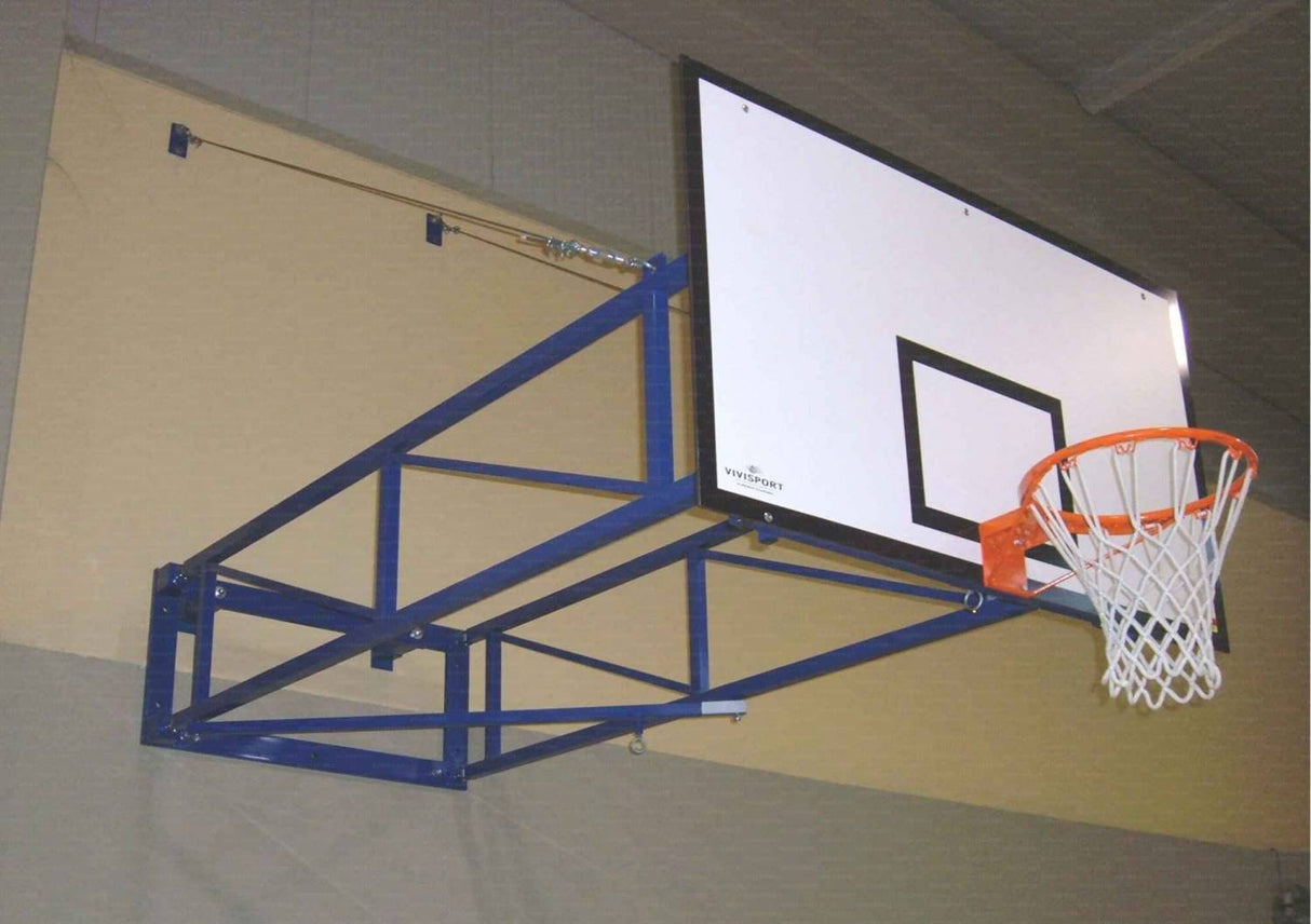 Vivisport Impianto basket pieghevole a libro, tabellone in legno - ART. 4265