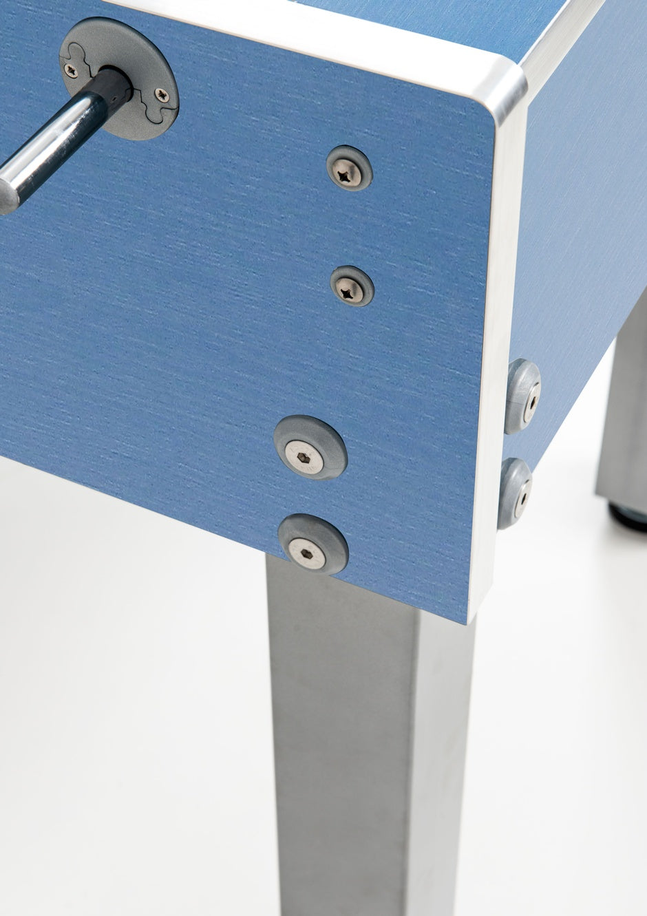 Garlando Calciobalilla G-500 Weatherproof Blu Aste Uscenti