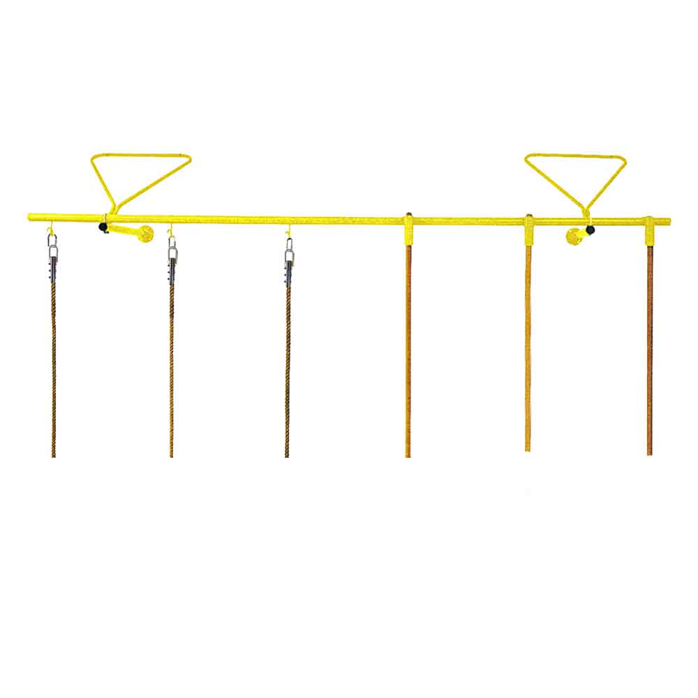 Schiavi Palco Salita 3 funi mt 5 e 3 pertiche - art. 5601