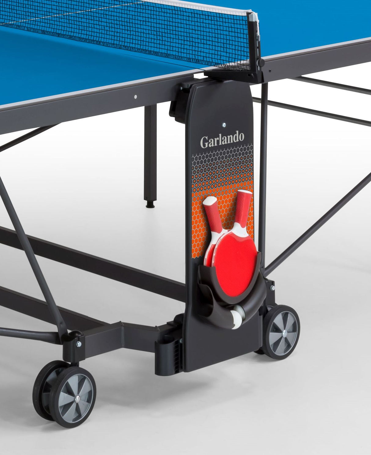Garlando Ping Pong Champion Outdoor con ruote - Piano blu - per Esterno