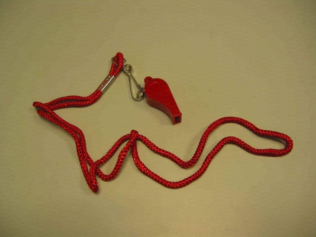 Vivisport Fischietto in plastica con cordino - 6450