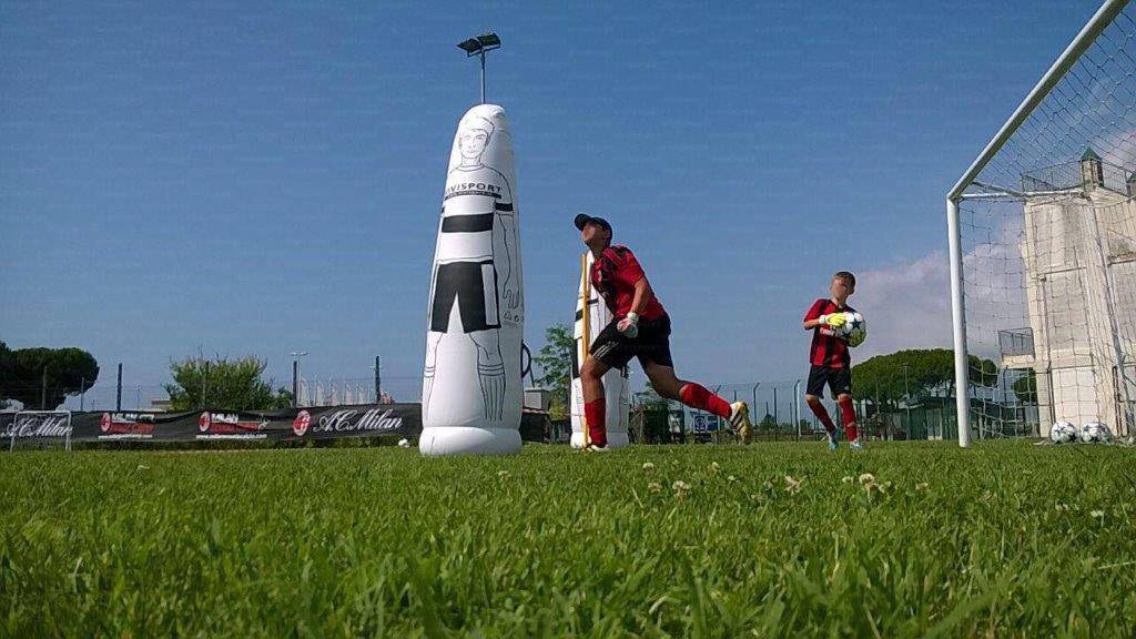 Vivisport Sagoma Gonfiabile con Base - Altezza 175 cm - art. 6465