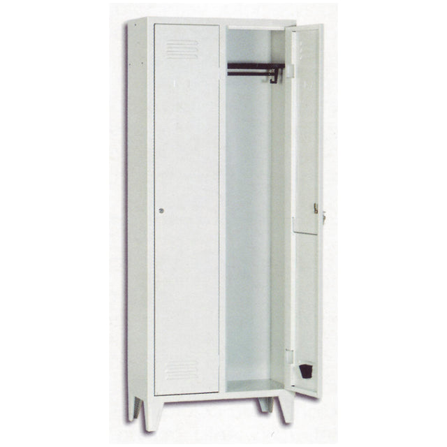 Schiavi armadio spogliatoio metallico 2 ante - 6541