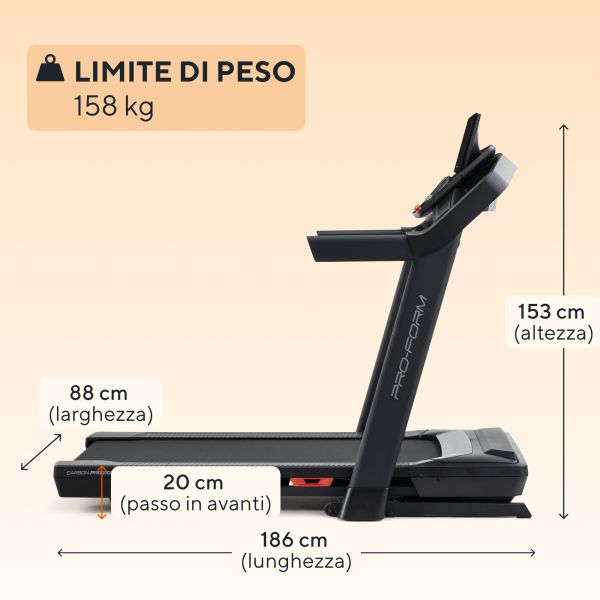 ProForm Tapis Roulant Carbon Pro 2000