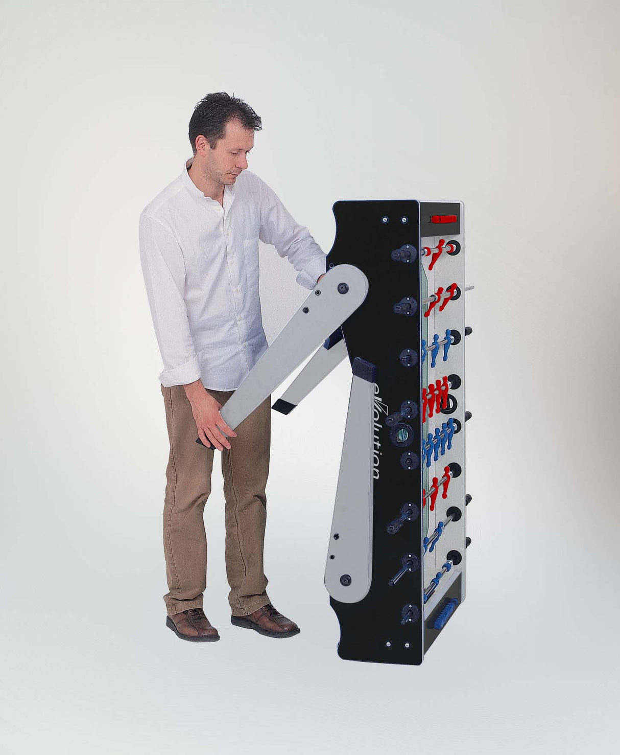 Garlando Calciobalilla Foldy Evolution aste rientranti