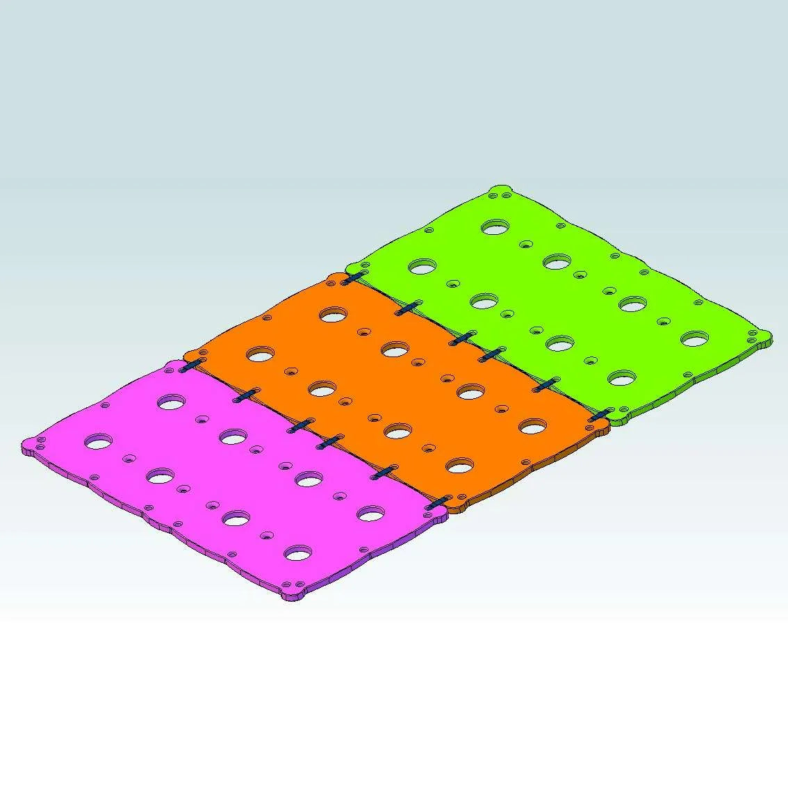 Aqquatix Holes Modular Carpet - AET0030