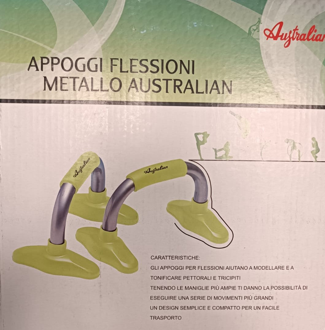 Australian Appoggi Flessioni Metallo (sconto 40%)