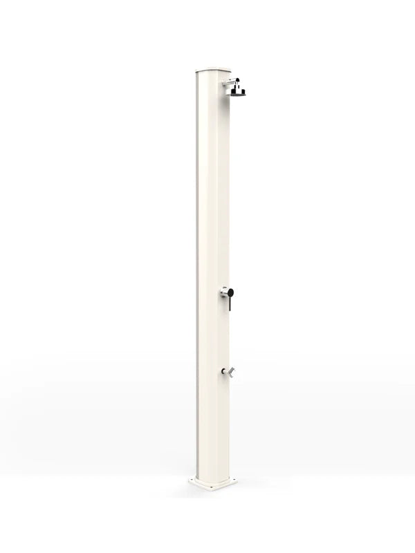 Arkema BIG JOLLY 35 LITER solar garden shower in aluminum, with foot washer - A320