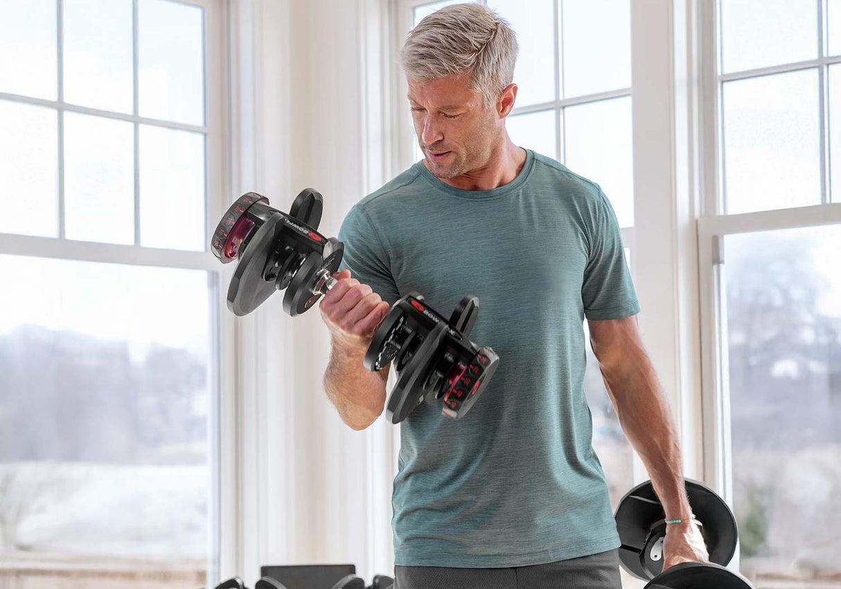 Bowflex SelectTech 1090i Variable Load Dumbbells 41kg