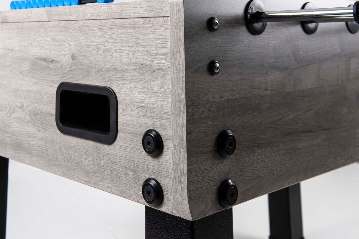 Garlando Calciobalilla G-500 rovere grigio con aste uscenti