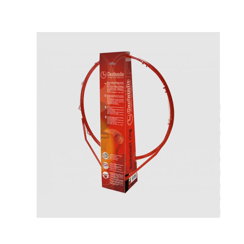 Garlando Canestro con rete e kit fissaggio a muro incluso