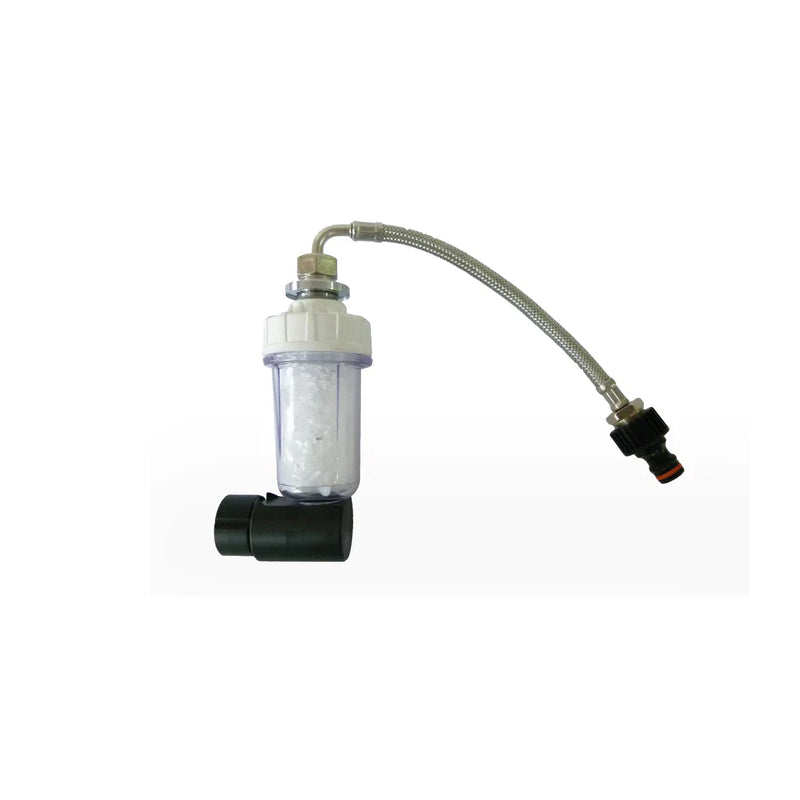 Arkema Kit Filtro Anticalcare per Docce Solari in Alluminio con Flessibile e Raccordi D150