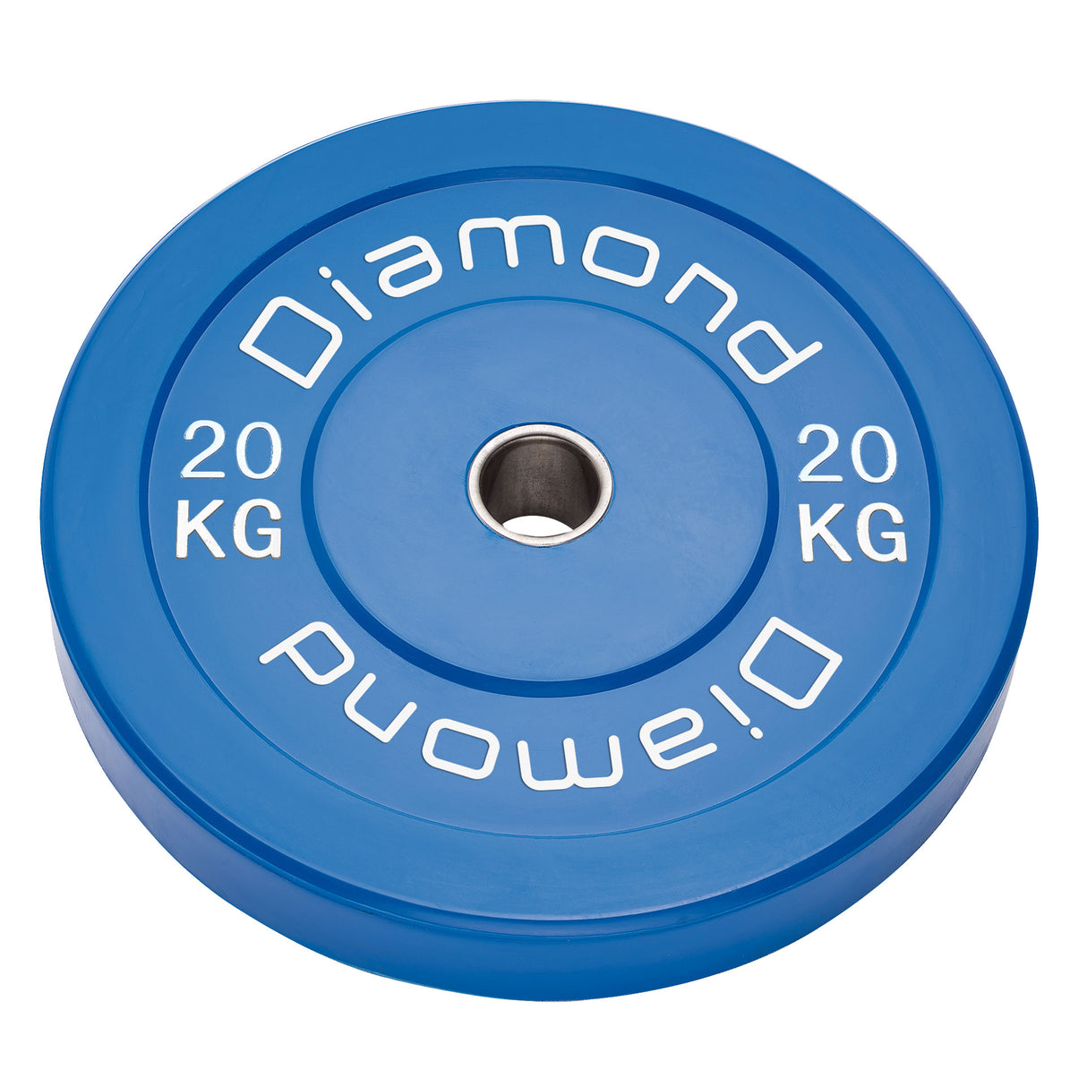 Diamond Disco Olimpico Bumper Sfida Pro diam. 45 cm da 20 Kg - Blu - DOSD20-P