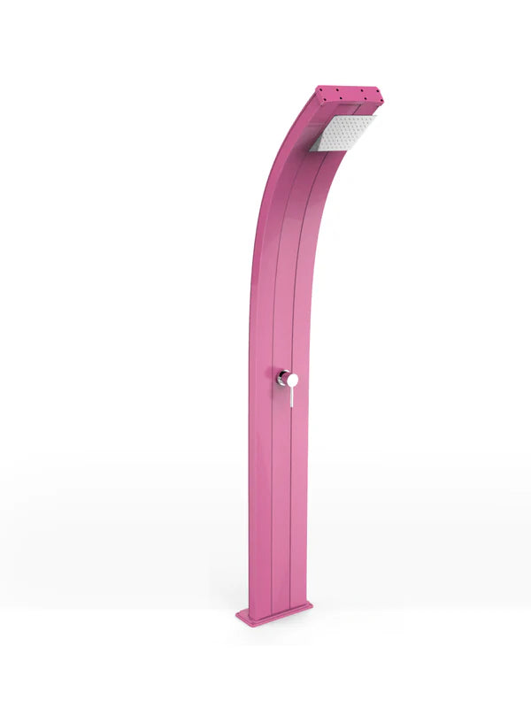 Arkema Doccia solare da giardino DADA CURVA 30 LITRI, in alluminio - D300