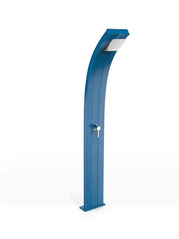 Arkema Doccia solare da giardino DADA CURVA 30 LITRI, in alluminio - D300