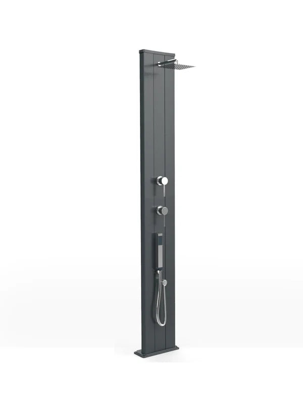 Arkema Doccia solare per giardino DADA S 30 LITRI in alluminio, con doccetta mobile - D440