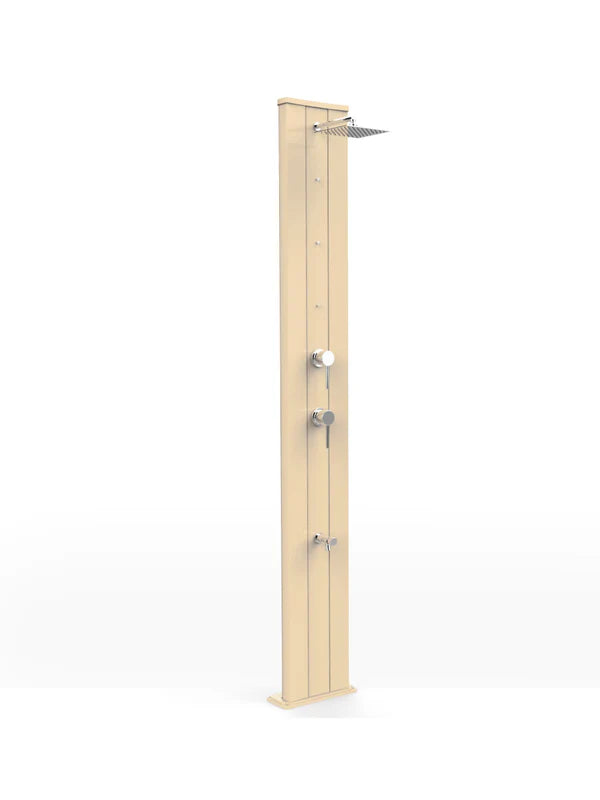 Arkema Doccia Tradizionale Dada S con lavapiedi e nebulizzatori in alluminio - D455