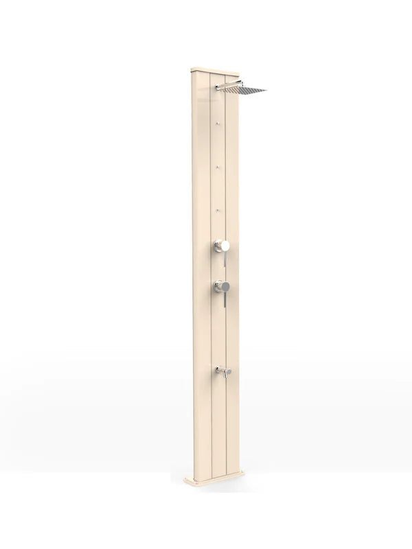 Arkema Doccia Tradizionale Dada S con lavapiedi e nebulizzatori in alluminio - D455