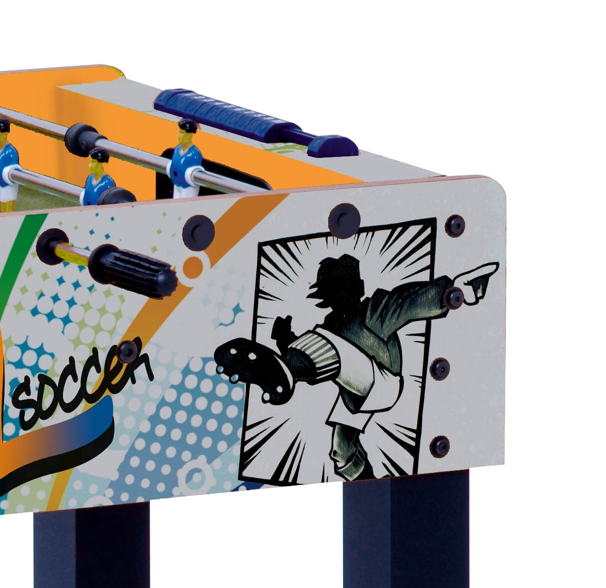 Garlando Calciobalilla F-1 Goal Edition Aste rientranti