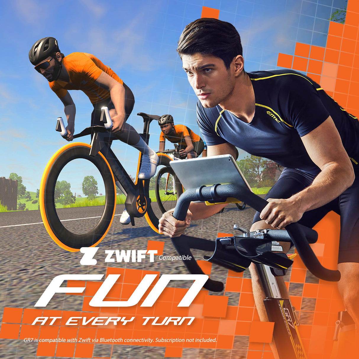 Horizon Indoor Bike GR7 + RX Console