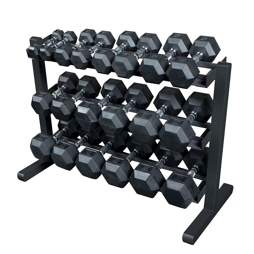 Body Solid 3-Tier Dumbell Rack GDR363B
