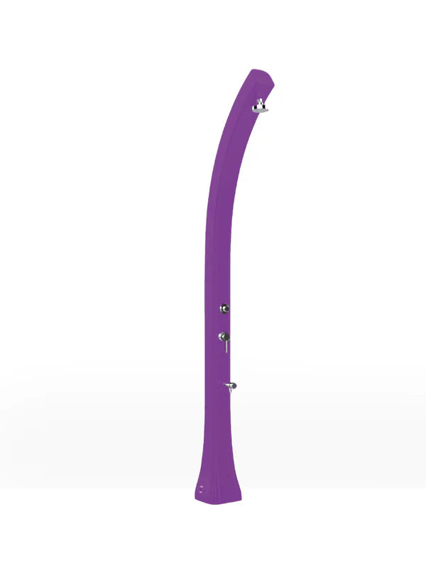 Arkema HAPPY BEACH 24-liter polyethylene solar pool shower with timer and foot washer - F530