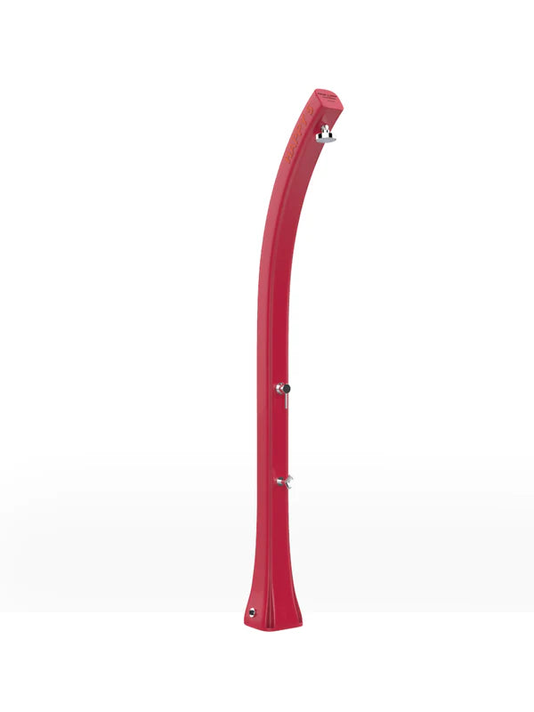 Arkema HAPPY FIVE 24-liter polyethylene solar garden shower with foot washer - F520