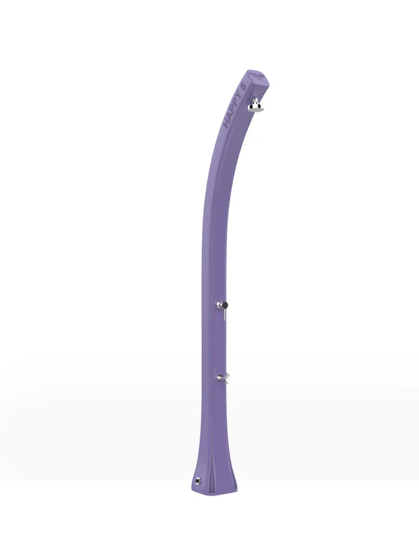 Arkema HAPPY FIVE 24-liter polyethylene solar garden shower with foot washer - F520