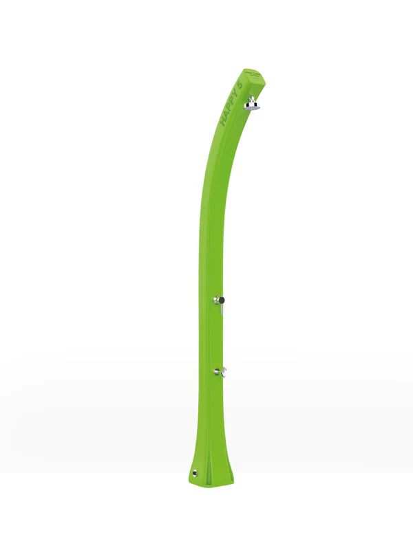 Arkema HAPPY FIVE 24-liter polyethylene solar garden shower with foot washer - F520
