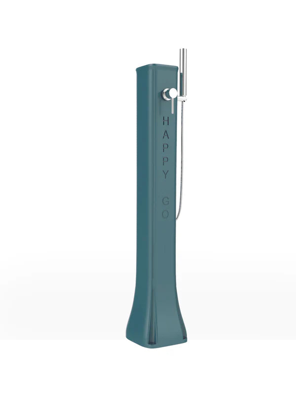 Arkema Fontana solare da esterno HAPPY GO 19lt in polietilene, con doccetta mobile - HG140