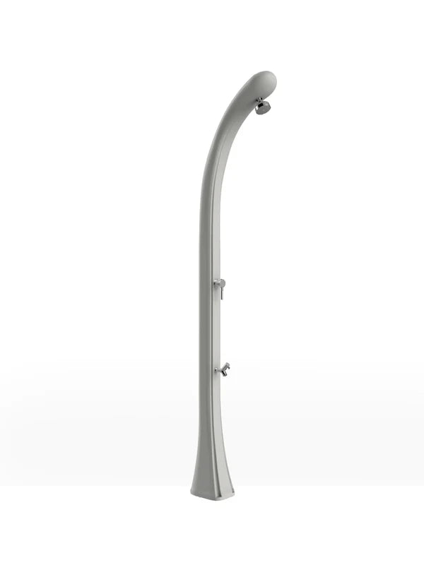 Arkema Happy One Outdoor Solar Shower in Resin with 20L Foot Washer - F120