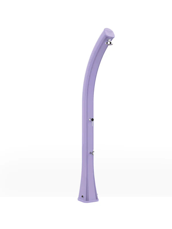 Arkema HAPPY XL 35-liter polyethylene solar garden shower with foot washer - H420