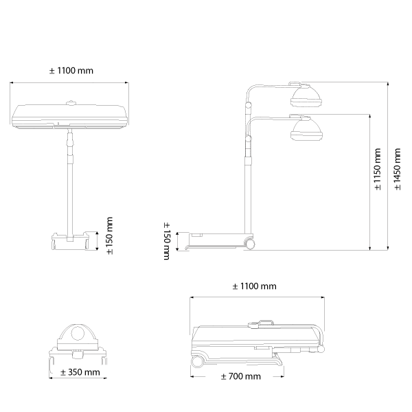 Solarium HAPRO Mobile Sun HP 8540