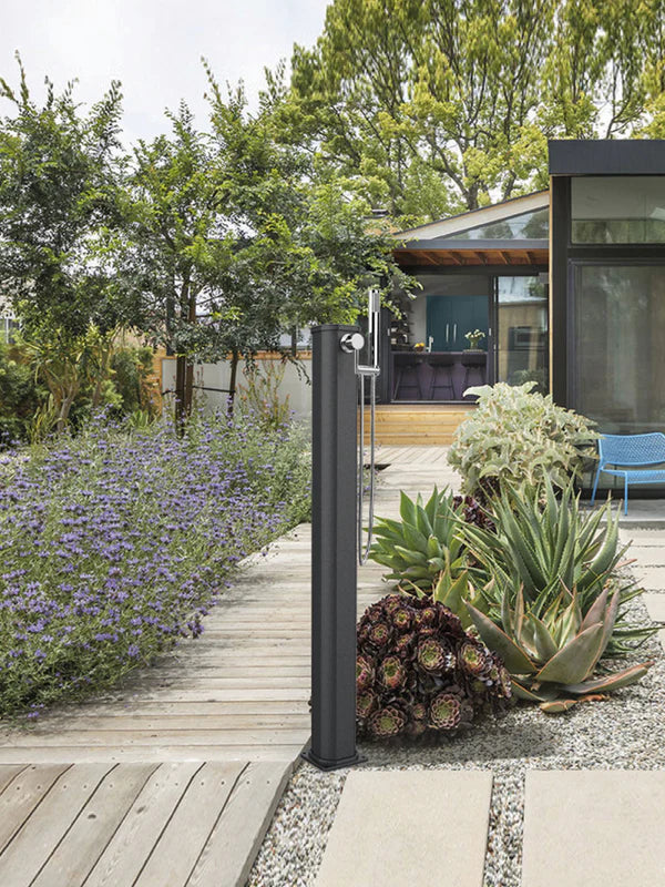 Arkema Fontana Solare JOLLY GO 17,5 litri con doccetta mobile, in alluminio - JG140