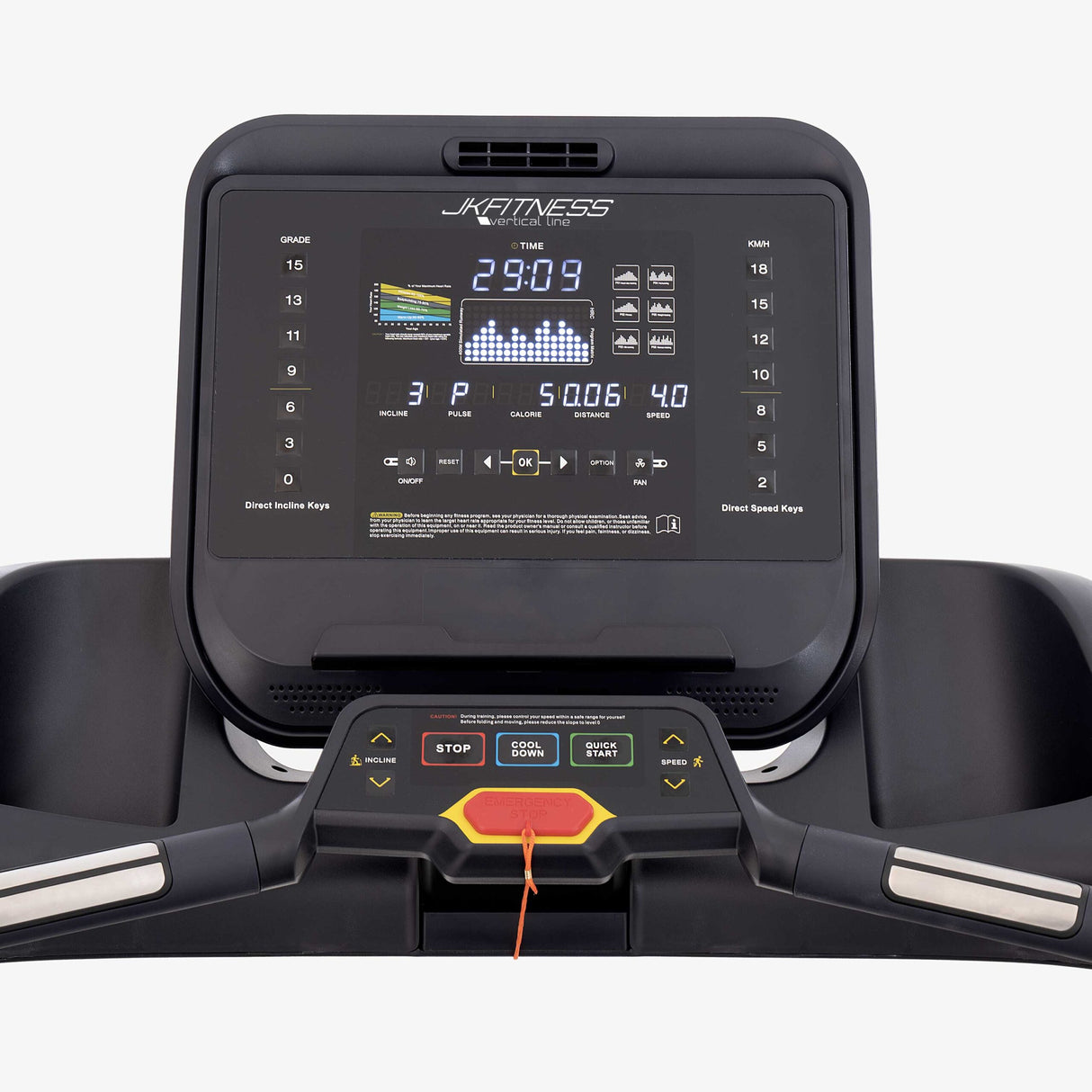 JK Fitness Vertical Line Tapis Roulant JKV12