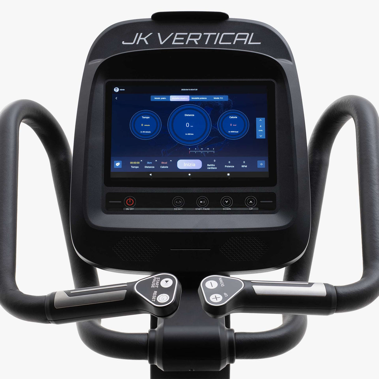 JK Fitness Cyclette elettromagnetica JKV26-TFT
