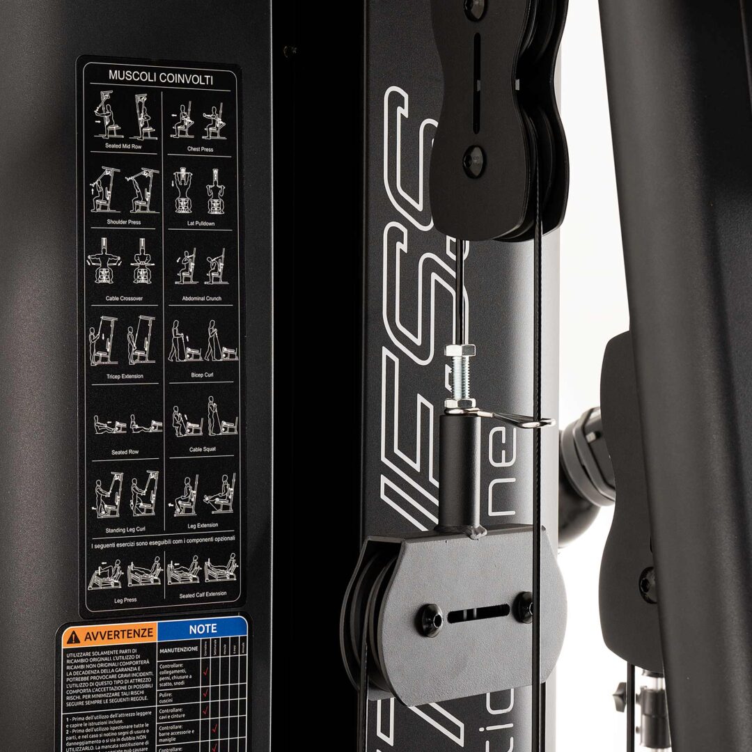 JK FITNESS stazione multifunzione JKV61 + Leg Press JKV61-LP