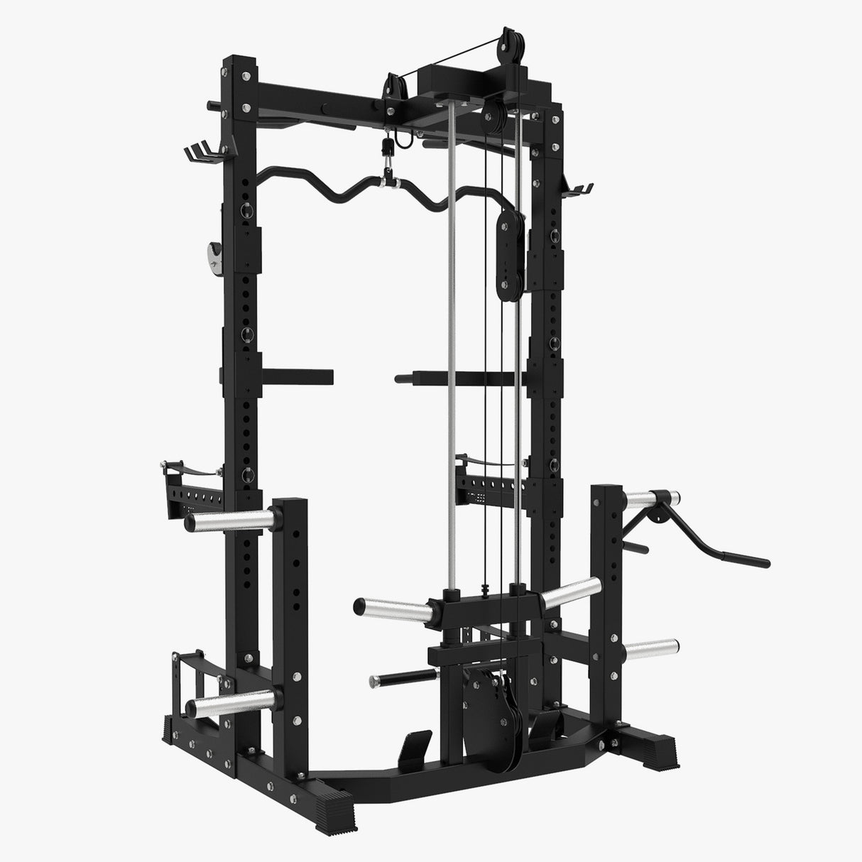 Jk Fitness Vertical Line Power Rack con modulo Lat/Pulley JKV74